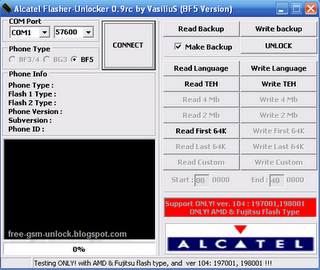 alcatel modem unlocker